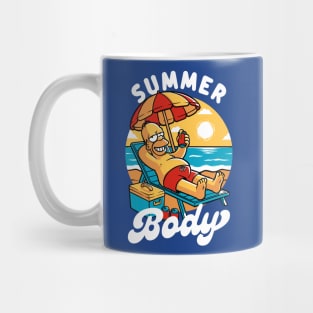 Summer Body Animation Character Mug